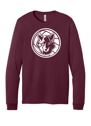 Custom Printed Apparel | Unisex Long Sleeve T-Shirt | CMS Volleyball - CMS Vball - 19852