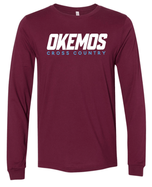 Custom Printed Apparel | Unisex Long Sleeve T-Shirt | CMS/Kinawa Cross Country - CMS/Kinawa XC - 19795