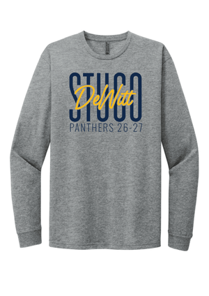 Custom Printed Apparel | Unisex Long Sleeve T-Shirt | DeWitt Student Government - DHS Stugo - 19859