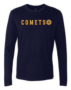 Custom Printed Apparel | Unisex Long Sleeve T-Shirt | Grand Ledge Basketball - Grand Ledge Basketball