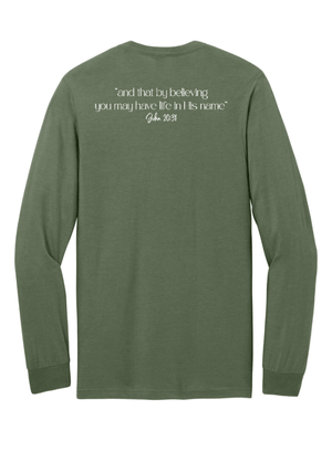 Custom Printed Apparel | Unisex Long Sleeve T-Shirt | Kilpatrick Church - Kilpatrick - 19719