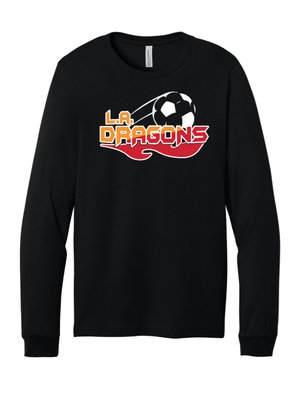 Custom Printed Apparel | Unisex Long Sleeve T-Shirt | LA Dragons - LA Dragons - 19946