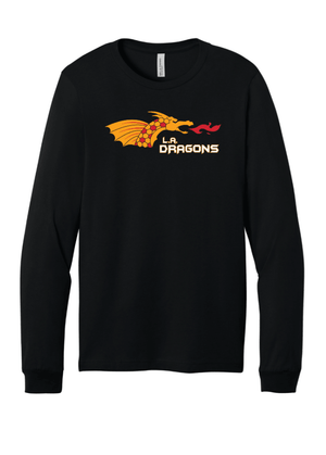 Custom Printed Apparel | Unisex Long Sleeve T-Shirt | LA Dragons - LA Dragons - 19946