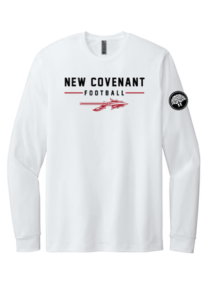 Custom Printed Apparel | Unisex Long Sleeve T-Shirt | NCCS Football - NCCS Football - 20015