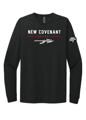 Custom Printed Apparel | Unisex Long Sleeve T-Shirt | NCCS Football - NCCS Football - 20015