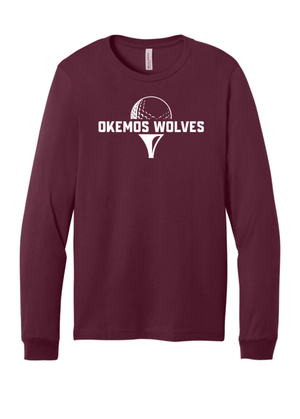 Custom Printed Apparel | Unisex Long Sleeve T-Shirt | Okemos Girls Golf - OHS Girls Golf - 19959