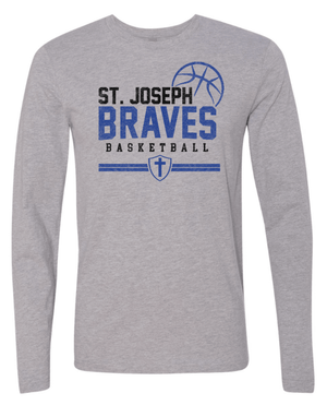 Custom Printed Apparel | Unisex Long Sleeve T-Shirt | St. Joseph Catholic School - St. Joseph Catholic School