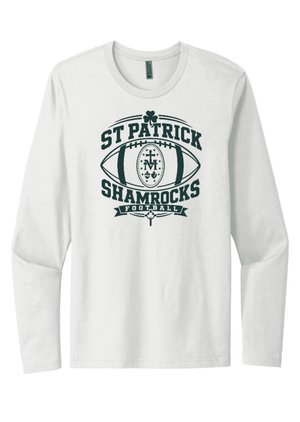Custom Printed Apparel | Unisex Long Sleeve T-Shirt | St. Patrick Football - SP Football - 20010