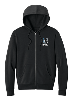 Custom Printed Apparel | Unisex Mello Fleece Full Zip Hoodie | Okemos Band - Okemos Band - 19961