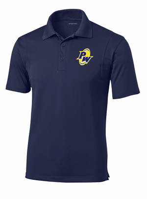 Custom Printed Apparel | Unisex Micropique Polo | Pewamo-Westphalia Pirates - Pewamo Westphalia