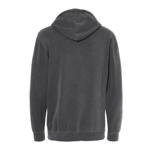 Custom Printed Apparel | Unisex Midweight Pigment Dyed Hoodie | Waverly High School Volleyball - 19526 Wavery HS Volleyball