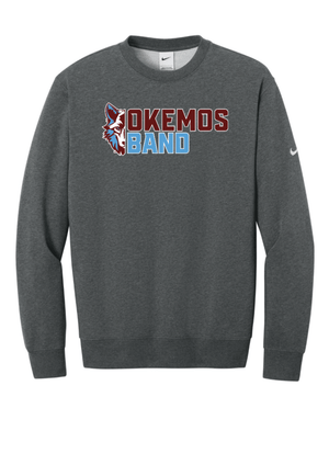 Custom Printed Apparel | Unisex Nike Crewneck Sweatshirt | Okemos Band - Okemos Band - 19961