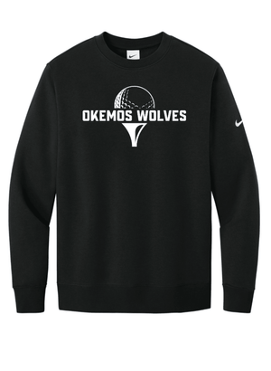 Custom Printed Apparel | Unisex Nike Crewneck Sweatshirt | Okemos Girls Golf - OHS Girls Golf - 19959