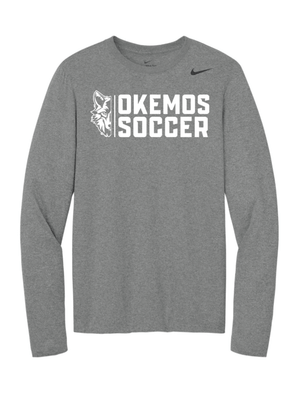 Custom Printed Apparel | Unisex Nike Dri-FIT Long Sleeve T-Shirt | Okemos Boys Soccer - Okemos Boys Soccer