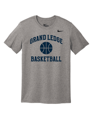 Custom Printed Apparel | Unisex Nike Dri - FIT T-Shirt | Grand Ledge Basketball - Grand Ledge Basketball