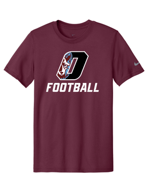 Custom Printed Apparel | Unisex Nike Dri-FIT T-Shirt | Okemos Football - Okemos Football
