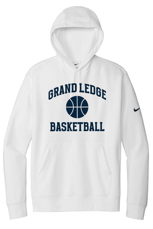 Custom Printed Apparel | Unisex Nike Hoodie | Grand Ledge Basketball - Grand Ledge Basketball