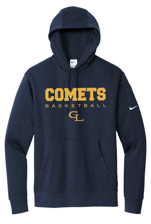 Custom Printed Apparel | Unisex Nike Hoodie | Grand Ledge Basketball - Grand Ledge Basketball