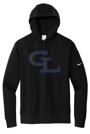 Custom Printed Apparel | Unisex Nike Hoodie | Grand Ledge Basketball - Grand Ledge Basketball