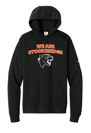 Custom Printed Apparel | Unisex Nike Hoodie | Stockbridge Panthers - Stockbridge - 19879