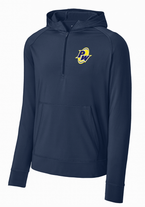 Custom Printed Apparel | Unisex Performance 1/2 Zip | Pewamo-Westphalia Pirates - Pewamo Westphalia