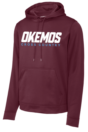 Custom Printed Apparel | Unisex Performance Hoodie | CMS/Kinawa Cross Country - CMS/Kinawa XC - 19795