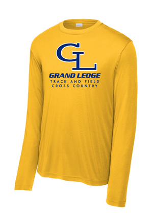Custom Printed Apparel | Unisex Performance Long Sleeve T-Shirt | GL Cross Country - GL XC - 19838