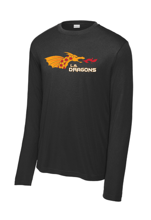 Custom Printed Apparel | Unisex Performance Long Sleeve T-Shirt | LA Dragons - LA Dragons - 19946