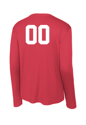 Custom Printed Apparel | Unisex Performance Long Sleeve T-Shirt | LA Dragons - LA Dragons - 19946