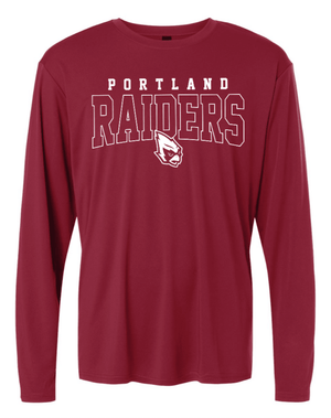 Custom Printed Apparel | Unisex Performance Long Sleeve T-Shirt | Portland Raiders - Portland Raiders