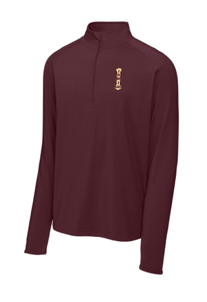 Custom Printed Apparel | Unisex Performance Stretch 1/4 Zip | Ionia Theatre - Ionia Theatre