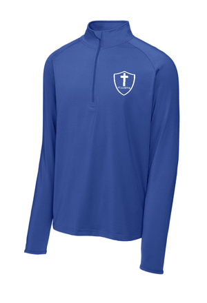 Custom Printed Apparel | Unisex Performance Stretch 1/4 Zip | St. Joseph Catholic School - St. Joseph Catholic School