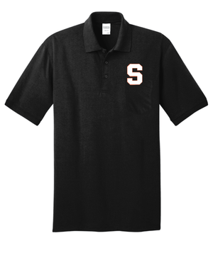 Custom Printed Apparel | Unisex Pocket Polo | Stockbridge Panthers - Stockbridge - 19879