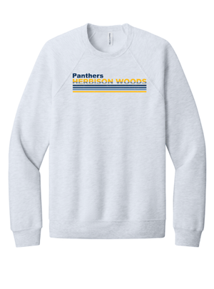 Custom Printed Apparel | Unisex Raglan Crewneck Sweatshirt | Herbison Woods - HWE - 19930