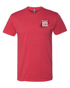 Custom Printed Apparel | Unisex T-Shirt - CAAC Red Cross Country | CAAC Fall 2026 - CAAC - 20094