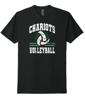 Custom Printed Apparel | Unisex T-Shirt | CHAP Chariot Volleyball - CHAP Volleyball - 19816