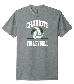 Custom Printed Apparel | Unisex T-Shirt | CHAP Chariot Volleyball - CHAP Volleyball - 19816