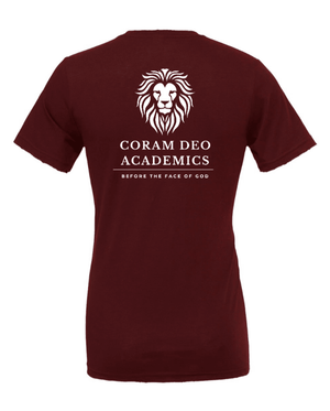 Custom Printed Apparel | Unisex T-Shirt | Coram Deo Academics - Coram Deo 2026 - 19830