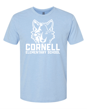 Custom Printed Apparel | Unisex T-Shirt | Cornell Elementary - Cornell - 19720