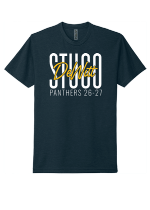 Custom Printed Apparel | Unisex T-Shirt | DeWitt Student Government - DHS Stugo - 19859
