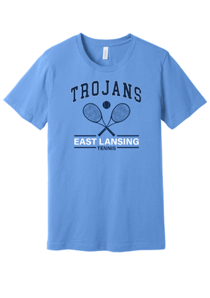 Custom Printed Apparel | Unisex T-Shirt | East Lansing Tennis - EL Tennis - 19956