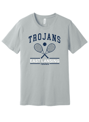 Custom Printed Apparel | Unisex T-Shirt | East Lansing Tennis - EL Tennis - 19956