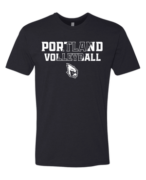 Custom Printed Apparel | Unisex T-Shirt | Portland Volleyball - Portland Vball - 19598