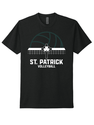Custom Printed Apparel | Unisex T-Shirt | St. Patrick Volleyball - SP Vball - 19723