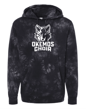 Custom Printed Apparel | Unisex Tie Dye Hoodie | Okemos Choir - Okemos Choir - 19896