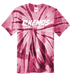 Custom Printed Apparel | Unisex Tie Dye T-Shirt | CMS Volleyball - CMS Vball - 19852