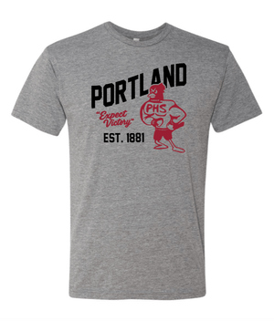 Custom Printed Apparel | Unisex Tri-Blend T-Shirt | Portland Raiders - Portland Raiders