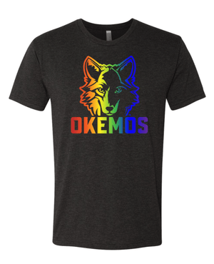 Custom Printed Apparel | Unisex Triblend T-Shirt | Okemos Wolves Spirit Wear - Okemos Public Schools