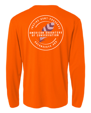 Custom Printed Apparel | Unisex UPF Performance Long Sleeve | American Daughters of Conservation - American Daughters of Conservation