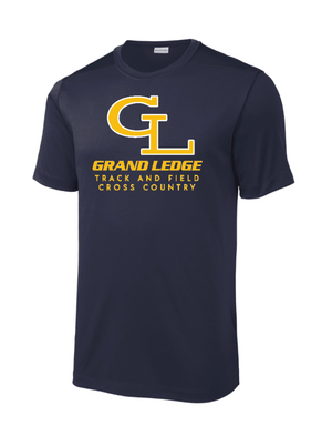 Custom Printed Apparel | Unisex UV Performance T-Shirt | GL Cross Country - GL XC - 19838